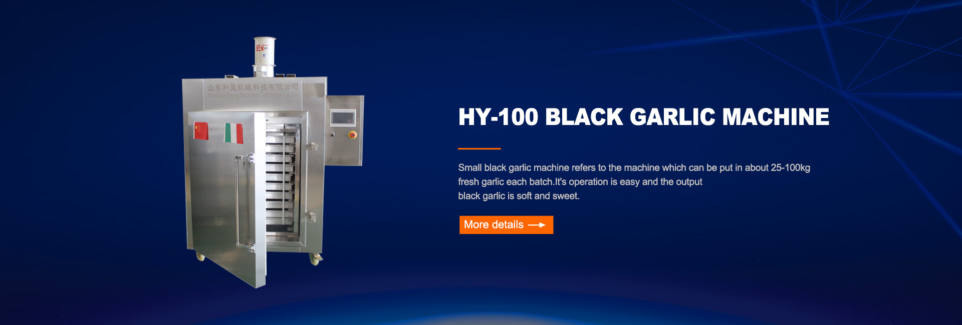 HY-100 black garlic machine